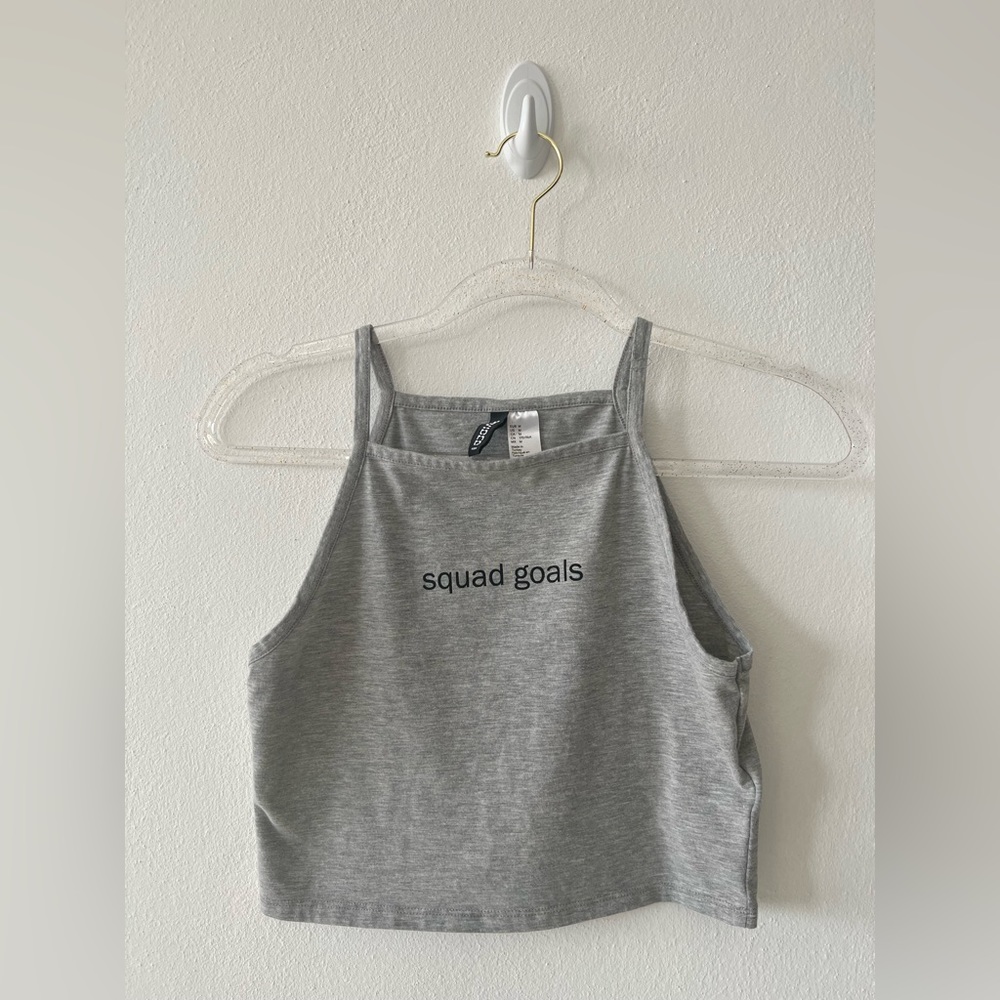 Divided H&M “Squad Goals” Crop Top